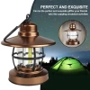 LED retro camping lights, portable high-intensity hand-held lights, outdoor emergency lights, work lights, tent atmosphere lights, horse lights, campsite lights, suspended camping lights, multi-functional outdoor camping lights details Picture